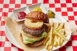 パイナップルバーガーSET(Zac ca Diner)