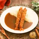 特大有頭エビフライカレー 大（Curry houseエール）