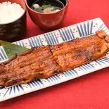 蒲焼定食 亀 (一尾) 肝吸い付(鰻 北白川)
