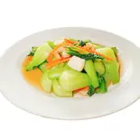 Rau xào hải sản・海鮮と野菜炒め（ベトナム料理MAY QUAN）