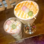 三色団子の和洋パフェ（Cafe and BAR スープ et）