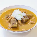 カレーもつ煮皿（やみつきもつ煮屋92 京町店）