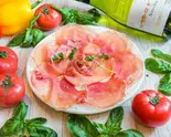 切り立て生ハム(12枚) Freshly Sliced Uncured Ham (12 Slices)（ピッツェリア イルソーレ天三）