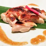 大山鶏の塩麹焼き(もつ鍋 西麻布イマドキ)