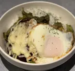 チーズロコモコ丼(翠煙gallery恵比寿代官山店)