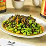 高菜と枝豆の和え物 雪菜毛豆（上海風情）