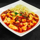 本格四川麻辣豆腐冷し麺（上海亭 梅島店）