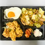 スペシャル焼そば弁当 ご飯大盛（ご飯大盛無料 手作り弁当 我力亭）