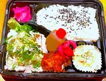 豚ロースの冷しゃぶしゃぶごまだれ弁当（餃子工房 ちびすけ 東心斎橋店）