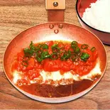 トマトチーズかつ丼サラダセット（元祖 変わりかつ丼・親子丼 祭太鼓 上本町ハイハイタウン店）