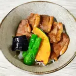 鴨焼き丼（小松庵総本家）
