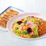 長崎皿うどん　ぎょうざ5個セット（リンガーハット 新横浜北口店）
