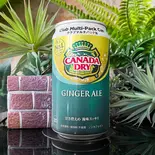 カナダドライ ジンジャーエール缶 CANADA DRY GINGER ALE CAN (350ml)(BURGERS NEW YORK)