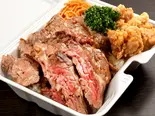 パワーステーキ弁当300g（ステーキマックス 江古田店）