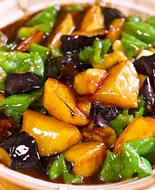 大地の野菜三宝醤油炒め【地三鮮】（川覇王）