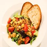 チョップドサラダボウルセット(パン+スープ付) Chopped Salada Bowl set（＆LATTE.）
