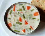 Kerala Stew ケララシチュー 700円(ニルワナム 南インド料理レストラン 神谷町店 Nirvanam South Indian restaurant Kamiyacho branch)