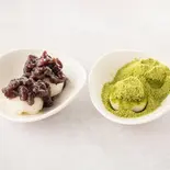 粋な2種★きなこ＆抹茶きなこ★ハーフ＆ハーフ♪1舟8粒入♪（つきたて餅雅や）