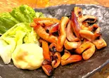 屋台風いかの照焼き(餃子工房 ちびすけ 阿倍野橋店)