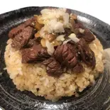肉塊めし 並(ご飯200g肉100g)（浅草 粋斬舞 ikizanmai）