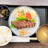 ステーキ定食(1日5食限定)（焼肉酒場 叶 本店）