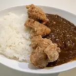 唐揚げカレー(2号店限定)（らーめん優月 東区2号店）