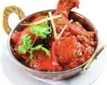 カダイチキンカレー骨つき  Kadai chicken with bon（SPARSH）