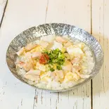 【酸っぱさが堪らない】梅鶏雑炊（ぞうすいマニア〜鶏キング〜大正店）