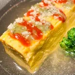 厚焼き玉子のジェノベーゼ（博多おでんと黒毛和牛の店くろこ）