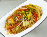 ベジタブルチョウミン/Vegetable Chawmien(ニキタインド料理)