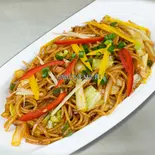 ベジタブルチョウミン/Vegetable Chawmien（BASURI NEPALI ＆ INDIAN RESTAURANT）