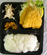 アジフライ弁当（きょうわ弁当 梶原店）