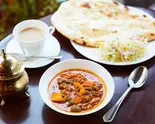 ベジタブルカレー(サラダ・ナン付) Vegetable Curry (Salad & Nan)(ゴングル 青山本店)