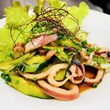やわらかイカの辛味噌和え（のみくいや 榮菜）