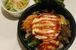 韓国風ビビンバ弁当（赤ほむら）