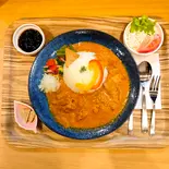 チキンカレーセット（大社のまねき）
