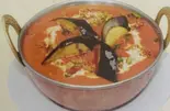 キーマなすカレー Keema Beigan curry（TikaDevi）