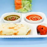 お好みカレー2種類セット two curry set.（アジアンレストランマウンテン 浦安店）