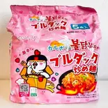 [三養]カルボ ブルダック炒め麺 5P（韓ビニ 足立店）