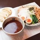 本家 田ぶしつけ麺+焼き餃子（麺処田ぶし横浜店）