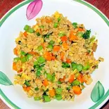 野菜フライライス/Vegetable Fried Rice（インド料理＆バー サクラ）