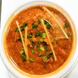 チキンティッカマサラカレーとナンセット(Chicken Tikka masala)(インドカレー 金丸)