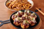 なみえ焼きそばセット ~選べる！やっちゃんたこ焼きor明石焼き（やっちゃんのたこ焼き 今福西1丁目店）