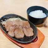 特選牛タン定食 (塩だれ) 【レモン】（鉄板焼肉 スタミナ亭 清水店）