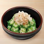 かつぶしオクラ Dried Bonito Okra(すき家 福岡舞鶴店)