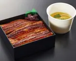 うな重(上)3/4尾 ご飯小(180g) お漬物・お吸い物(肝吸い)・タレ瓶・山椒付き（うな誠）
