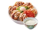 にんにくマシマシから揚げ超特盛丼(半熟)（吉野家 築港本町）