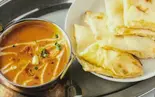 バターチキン、チーズナン Butter Chicken,Cheese Naan（ネパール料理ダーレイケ）
