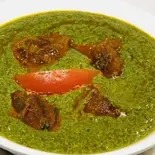 サグマトンカレー(Sag mutton curry)（ミルチ亜細亜食堂 柿生店）