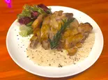 チキンのグリル(クリームソース)（Bistro Rei）